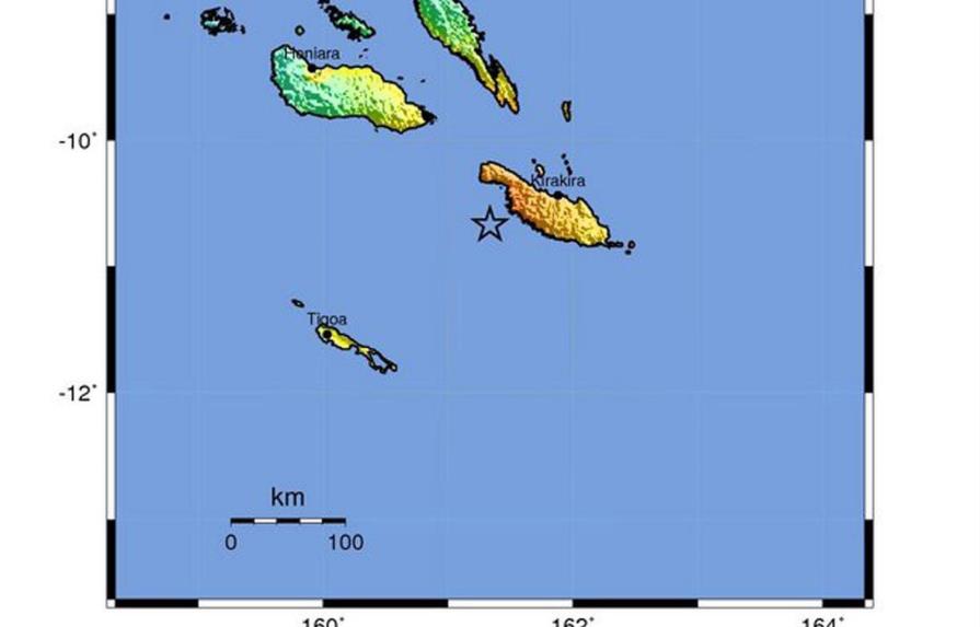 Un terremoto de 7,7 hace temblar las islas Salomón y dispara aviso de tsunami 
