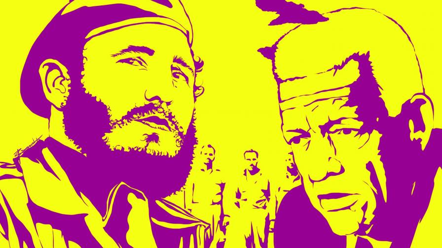 Fidel y Juan Bosch en Cayo Confites