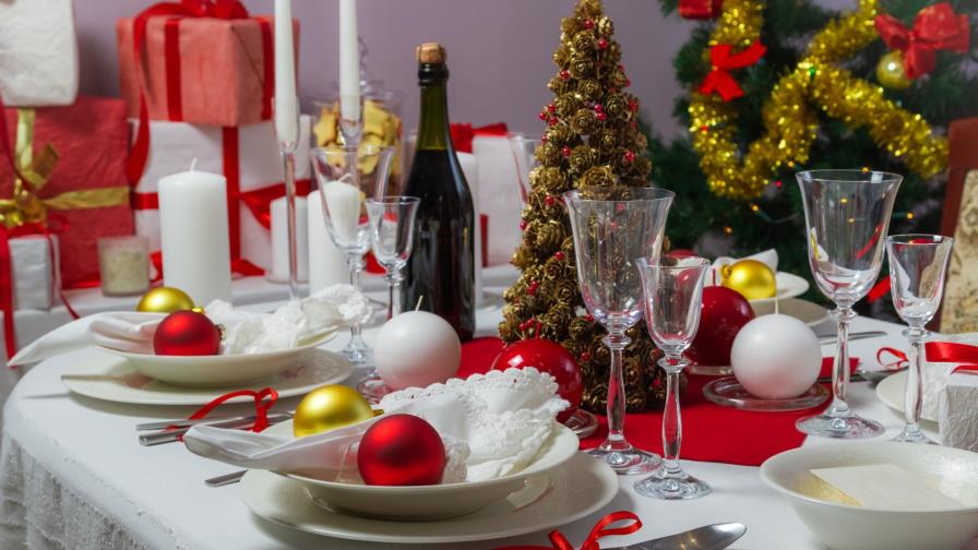 Mesas de gala para Navidad