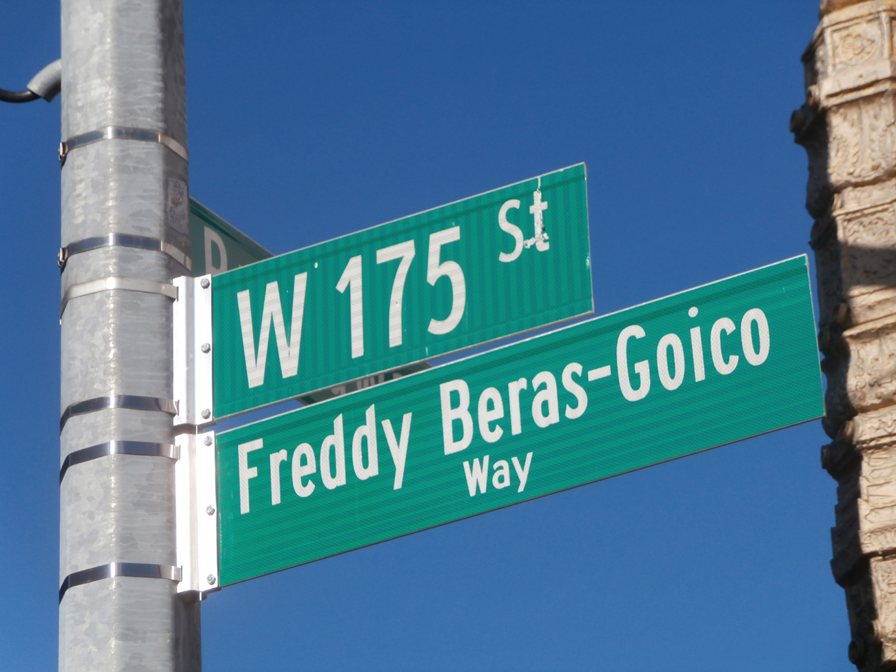 Designan calle de Nueva York, Freddy Beras Goico
