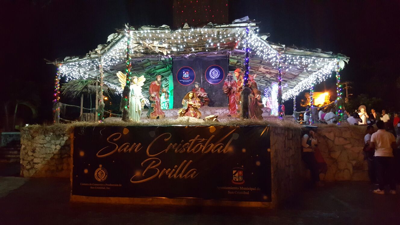 Pesebre en “Brillante Navidad”