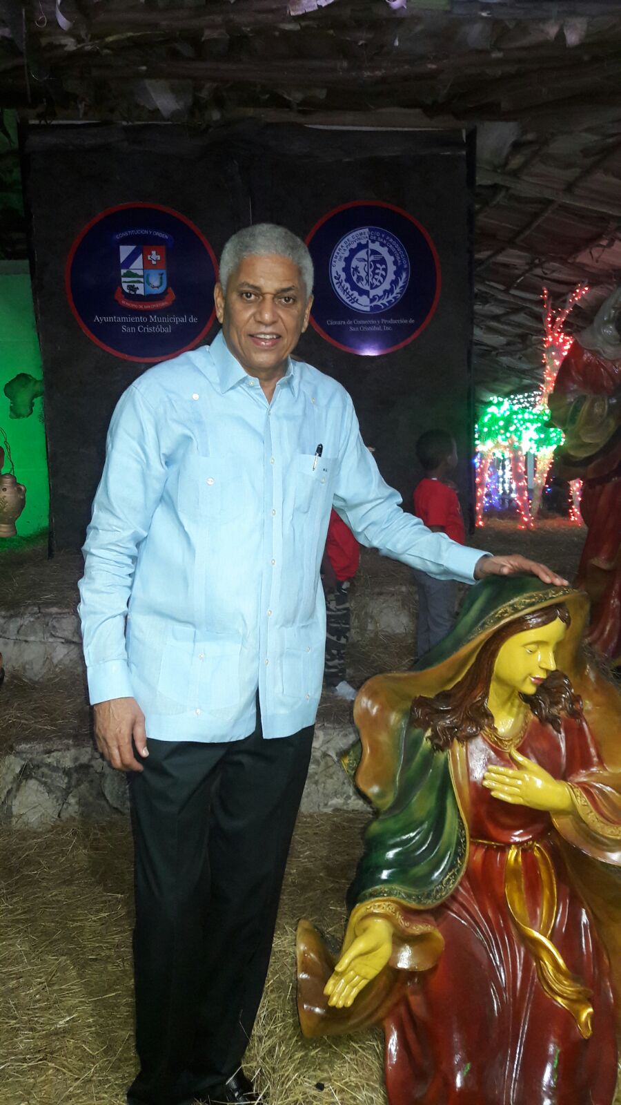 El alcalde Nelson Guillén