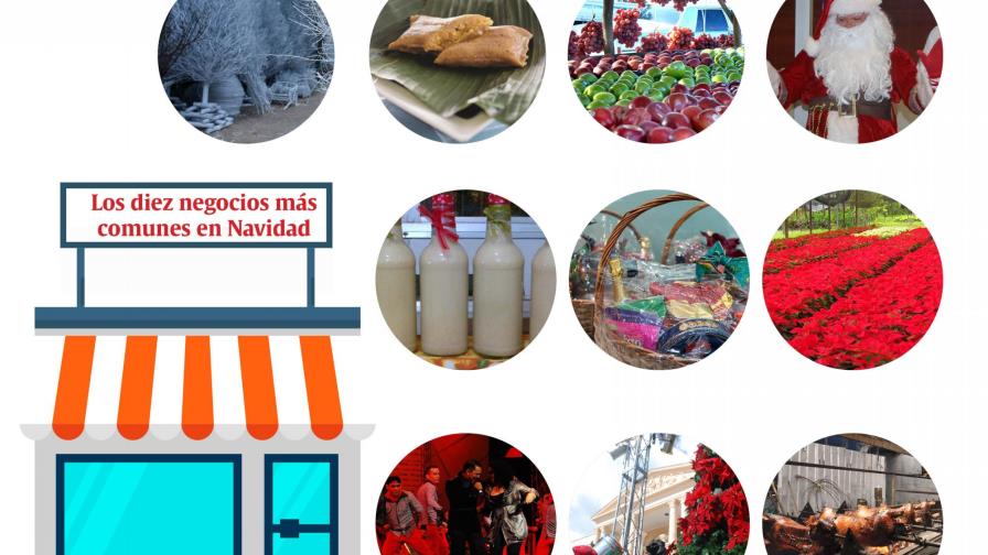 Negocios que hacen su agosto en diciembre