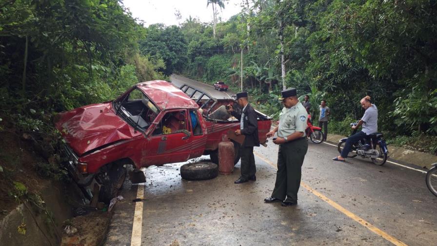 Cinco muertos y once heridos durante accidente en San Francisco de Macorís Cinco muertos y once heridos durante accidente en San Francisco de Macorís