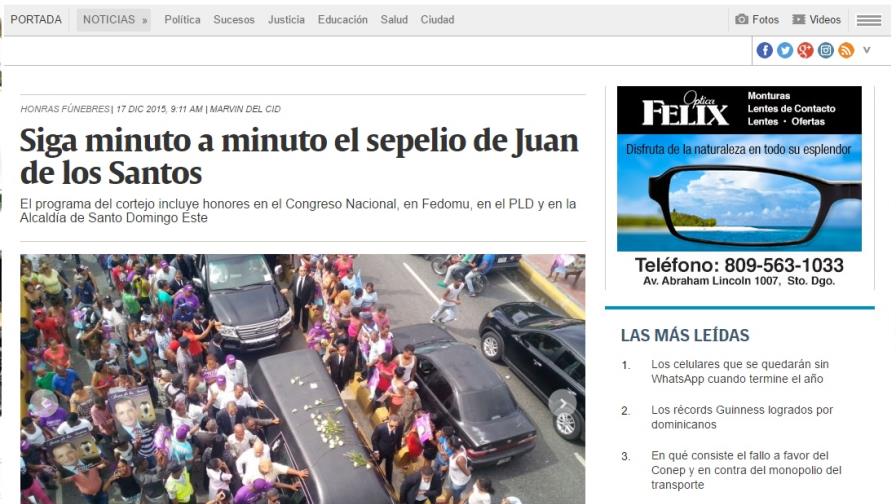 Hace un año Diario Libre marcó un paradigma en las coberturas digitales