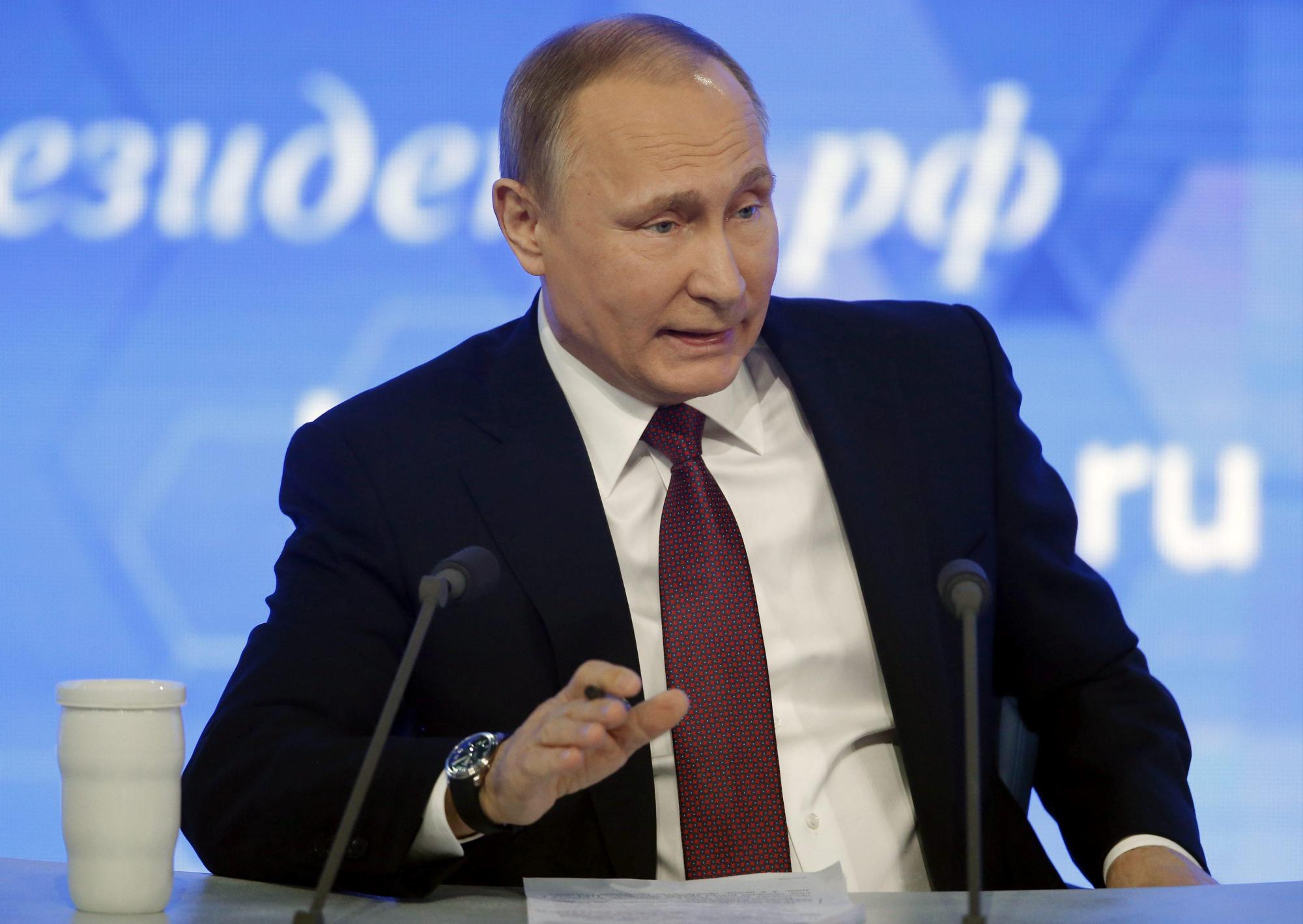 El presidente ruso, Vladímir Putin, admitió el dopaje en los atletas de su país, pero afirmó que el Estado no lo apoya.