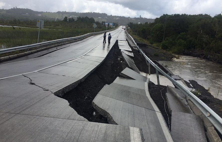 No hay pérdida de vidas humanas por sismo de magnitud 7,6 en el sur de Chile 