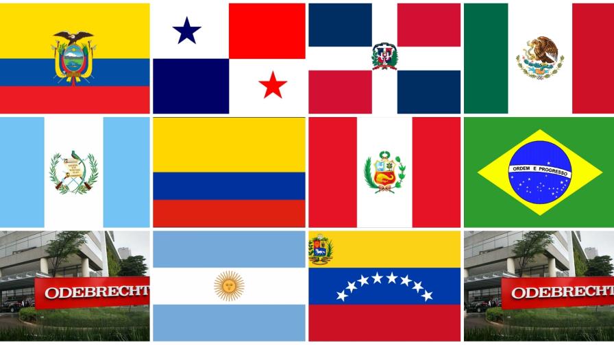 Mapa interactivo: Acciones de países de América sobre el caso Odebrecht