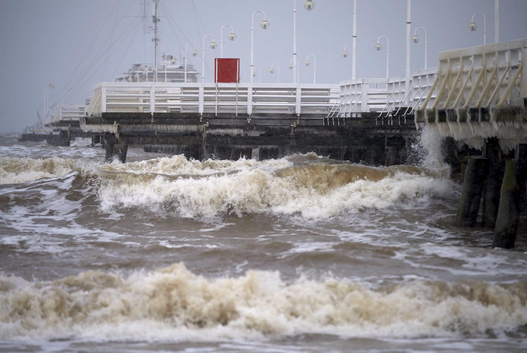 Tormenta en el Mar Báltico