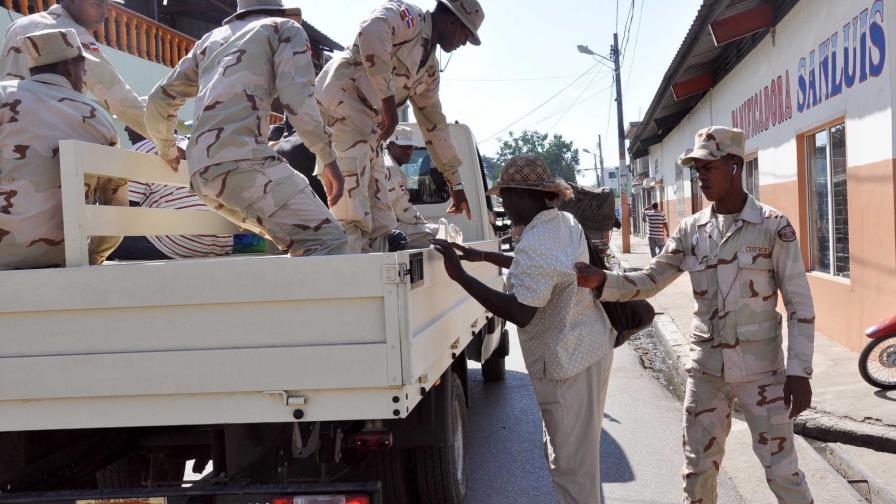 Más de 1,500 haitianos indocumentados han sido detenidos en la frontera por Dajabón en los primeros días del 2017