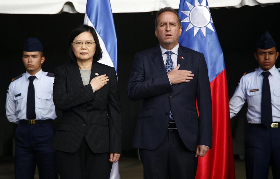 Presidenta de Taiwán inicia gira por Centroamérica 