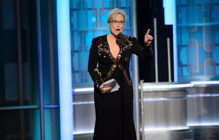 Una combativa Meryl Streep sacude la tibia gala de los Globos de Oro