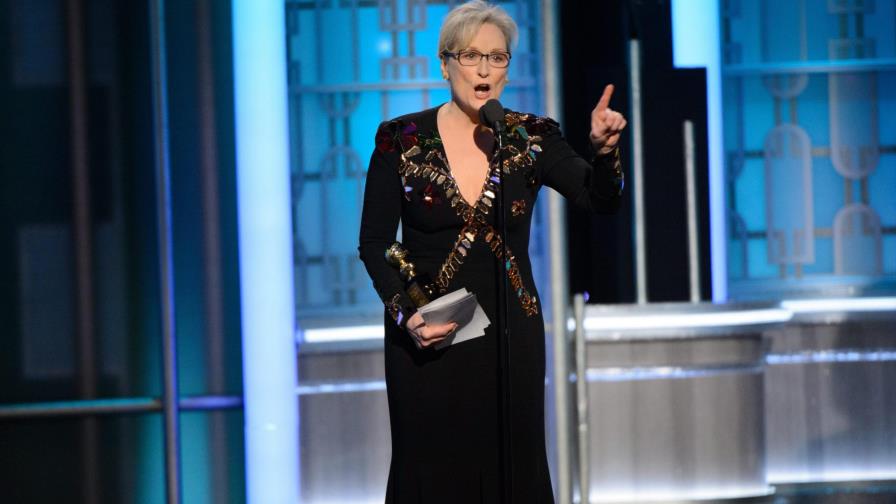 Una combativa Meryl Streep sacude la tibia gala de los Globos de Oro