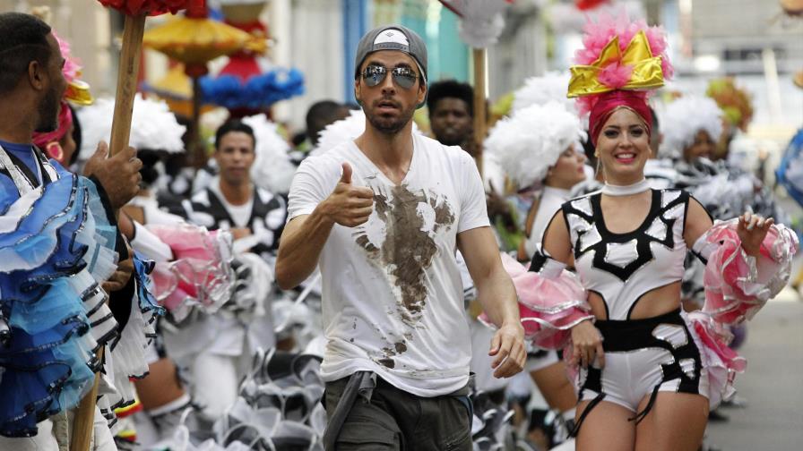 Enrique Iglesias filma en Cuba el video de su tema “Súbeme la radio”