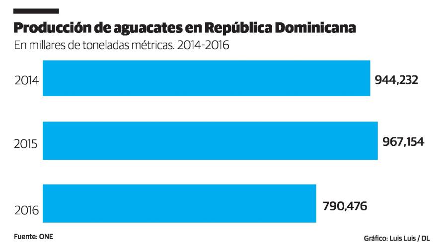 Poca articulación y deficiencias limitan el mercado dominicano de aguacates Poca articulación y deficiencias limitan el mercado dominicano de aguacates