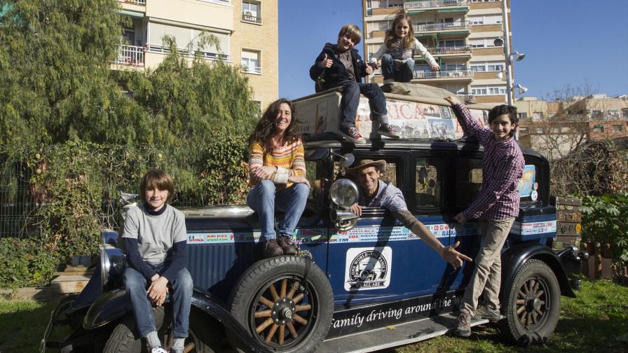 Familia argentina lleva 17 años viajando por el mundo