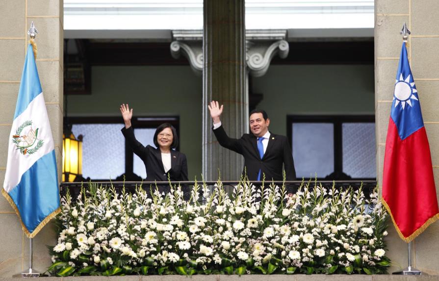 Presidenta de Taiwan visita Guatemala 