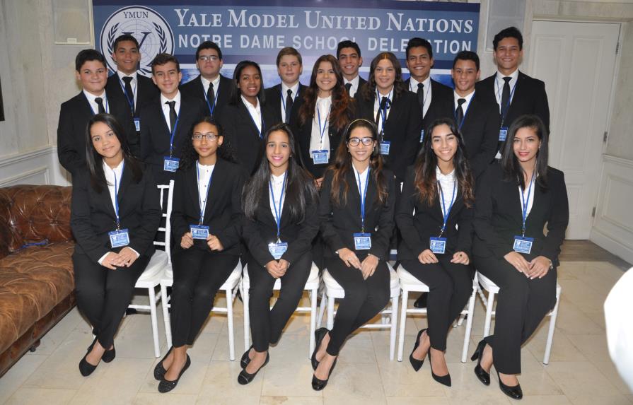 Colegio Notre Dame participará en Modelo Naciones Unidas Universidad de Yale
