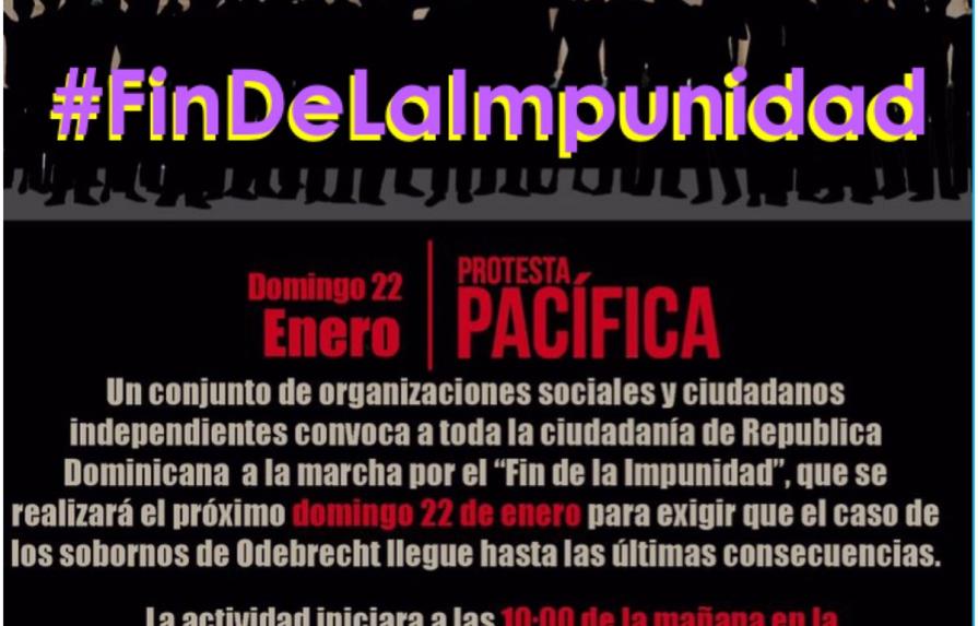 Instan a los dominicanos a manifestarse contra impunidad en los sobornos de Odebrecht 