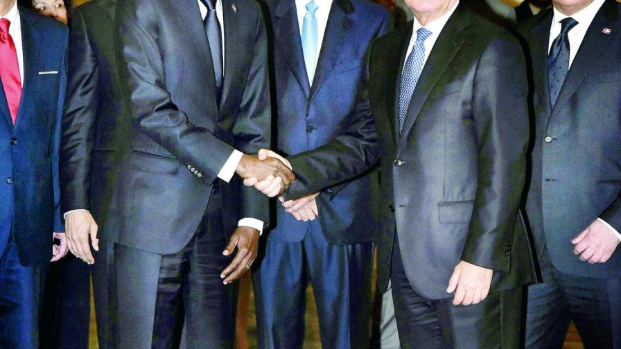 Danilo Medina se reunió en el Palacio Nacional con presidente electo de Haití