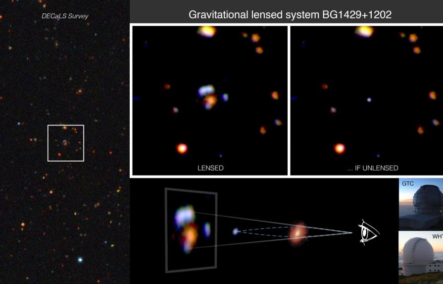 Descubren una de las galaxias más brillantes a 11.400 millones de años luz