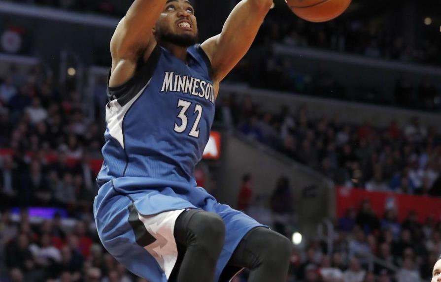Towns lidera a Timberwolves ante unos diezmados Clippers 