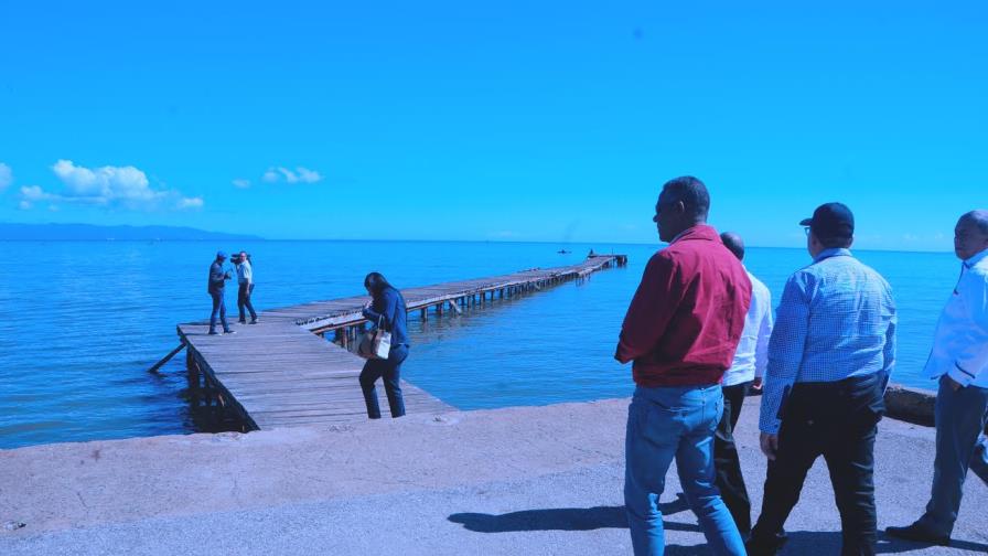 Diputados fiscalizan condiciones del muelle de Sabana de la Mar