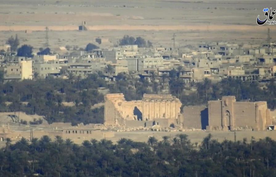 Estado Islámico destruye parte del teatro romano en Palmira 