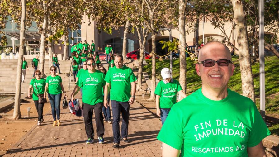 Dominicanos residentes en Estados Unidos marcharon contra la corrupción 