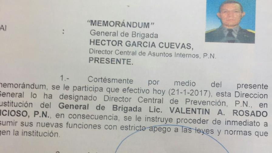 Designan nuevo director de la Policía Preventiva