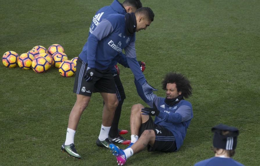 El Real Madrid pierde por lesiones a Marcelo y Modric 
