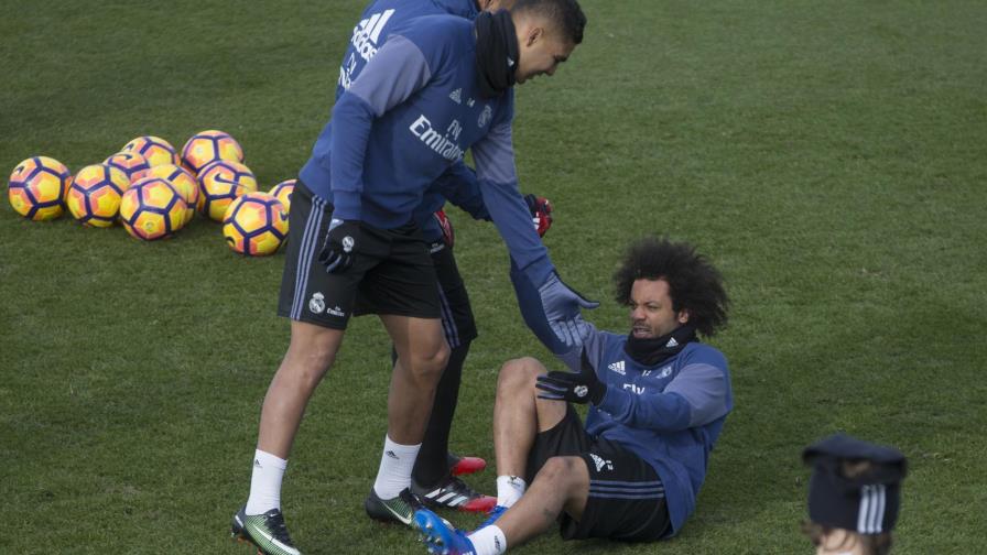 El Real Madrid pierde por lesiones a Marcelo y Modric El Real Madrid pierde por lesiones a Marcelo y Modric