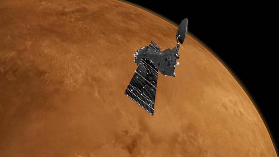 ExoMars comienza en marzo a frenar hasta una órbita a 400 kilómetros de Marte
