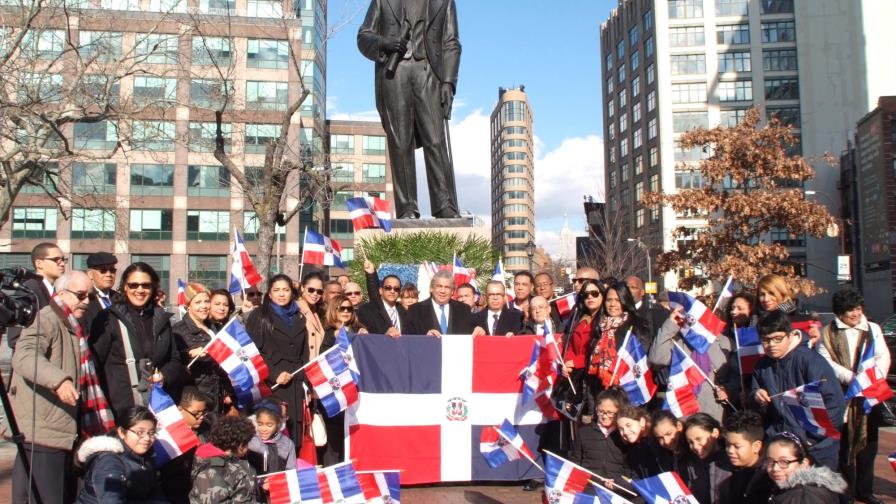 Rinden homenaje a Duarte por aniversario de nacimiento en Nueva York 