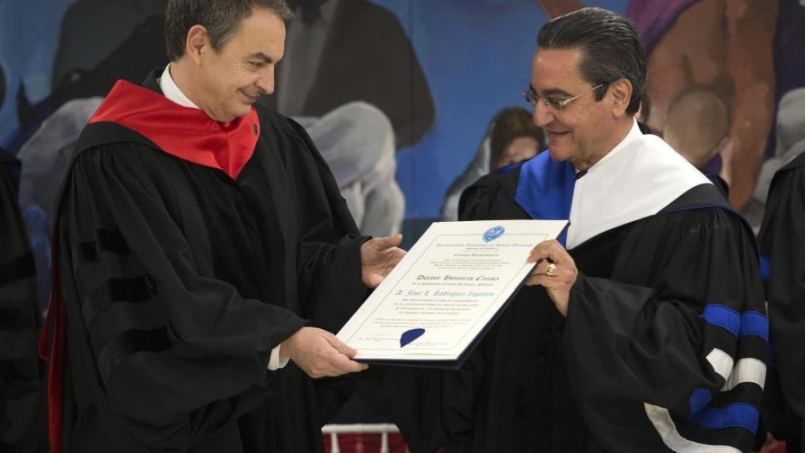 La UASD inviste Doctor Honoris Causa a Rodríguez Zapatero