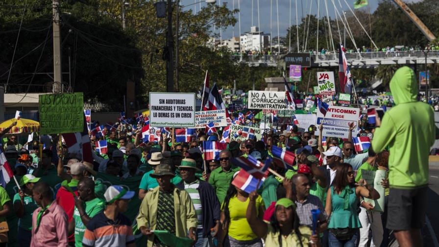 La marcha contra la impunidad y el silencio presidencial