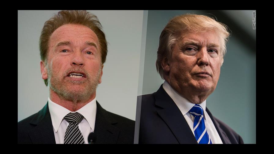 Trump pide por Schwarzenegger en Desayuno de Oración 