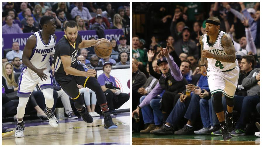 Isaiah Thomas y Stephen Curry elegidos Jugadores de la Semana en la NBA