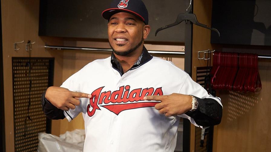 Cleveland espera que Edwin Encarnación los lleve al triunfo en el 2017