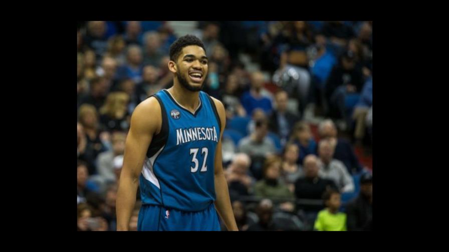 Karl Anthony Towns encesta 35 puntos; Miami vence a Minnesota 