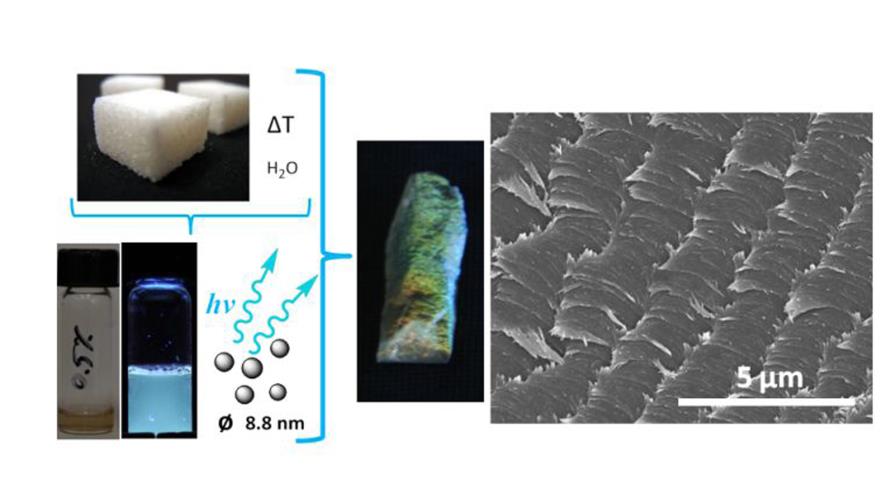 Crean un material sensor a partir de periódicos y azúcar