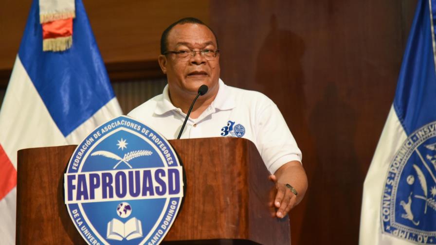 Profesores de la UASD: “Paro sigue y es indefinido”