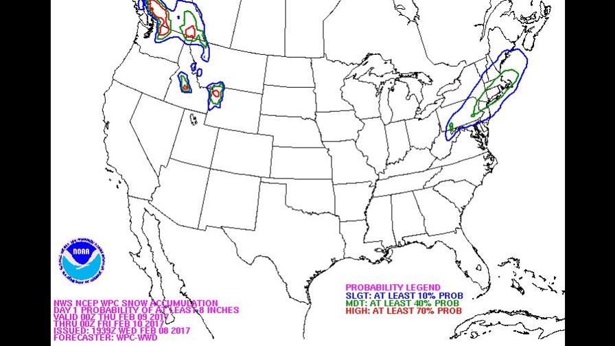 Nueva York espera un gran temporal de nieve tras temperaturas primaverales Nueva York espera un gran temporal de nieve tras temperaturas primaverales