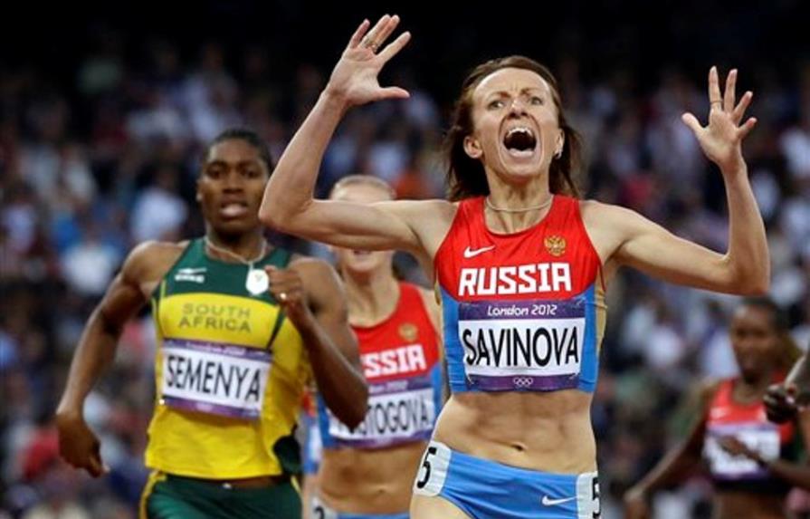 Rusia pierde otro oro olímpico por dopaje: Corredora Savinova dio positivo