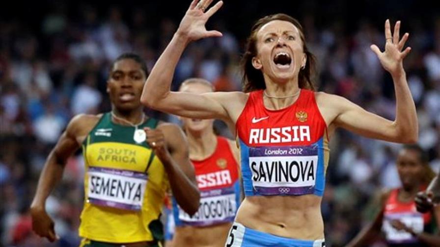 Rusia pierde otro oro olímpico por dopaje: Corredora Savinova dio positivo