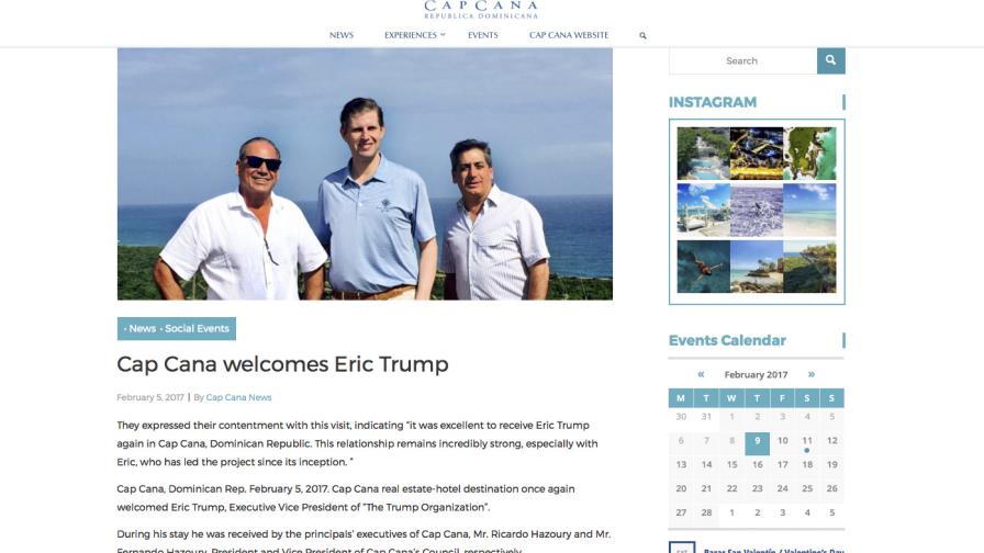 A prueba promesa de Trump de evitar negocios fuera de EE.UU. 