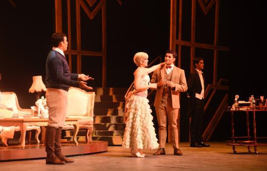“El Gran Gatsby” con magistral presentación en el Teatro Nacional