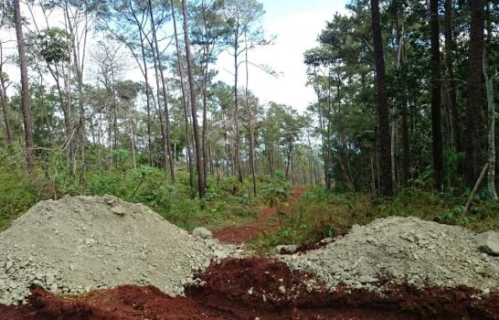 Detienen construcción de cabañas en zona montañosa de Jarabacoa