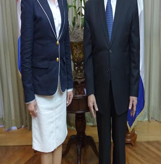 Mariano Germán se reúne con presidenta de la Corte Suprema de Costa Rica