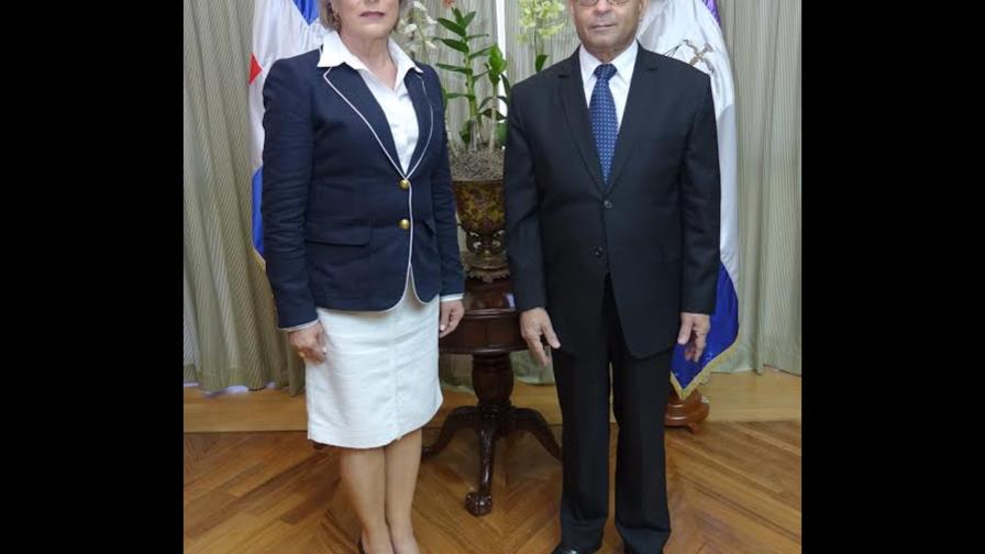 Mariano Germán se reúne con presidenta de la Corte Suprema de Costa Rica